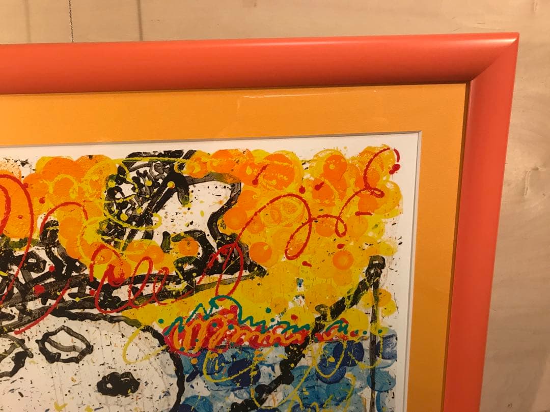 トムエバハート「Boom Shaka Laka Laka」リトグラフ作品保証書無