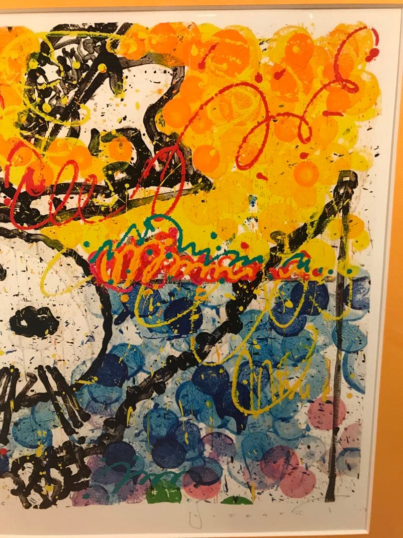 トムエバハート「Boom Shaka Laka Laka」リトグラフ作品保証書無