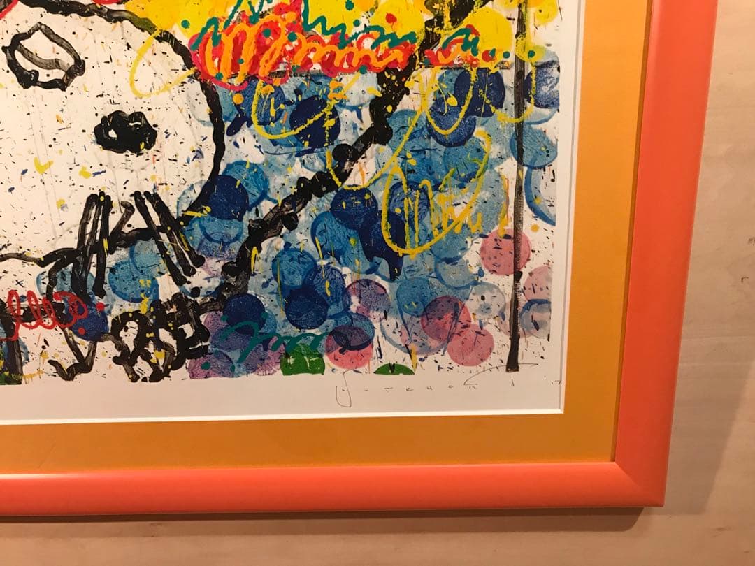 トムエバハート「Boom Shaka Laka Laka」リトグラフ作品保証書無