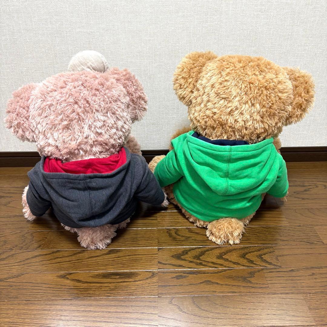 特大ダッフィー❤︎シェリーメイ／GAP フード付き 2体セット