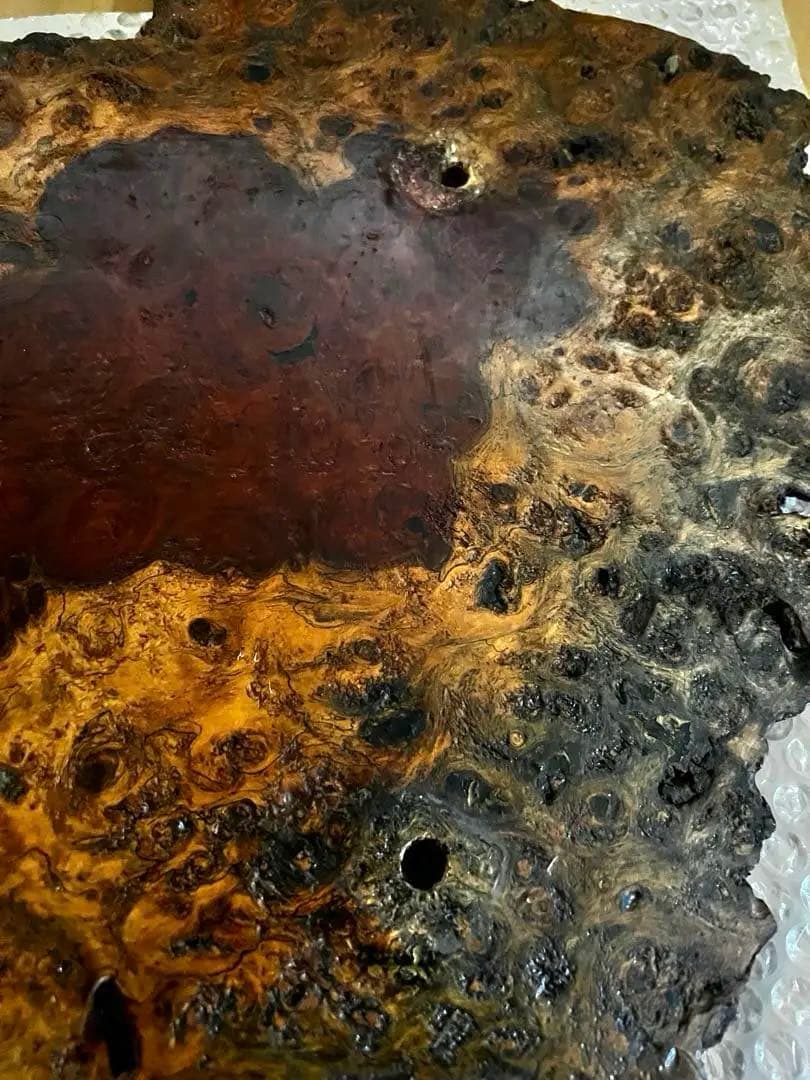 時代古木 花梨 瘤 花台 香台 盆栽台 平台 62㎝