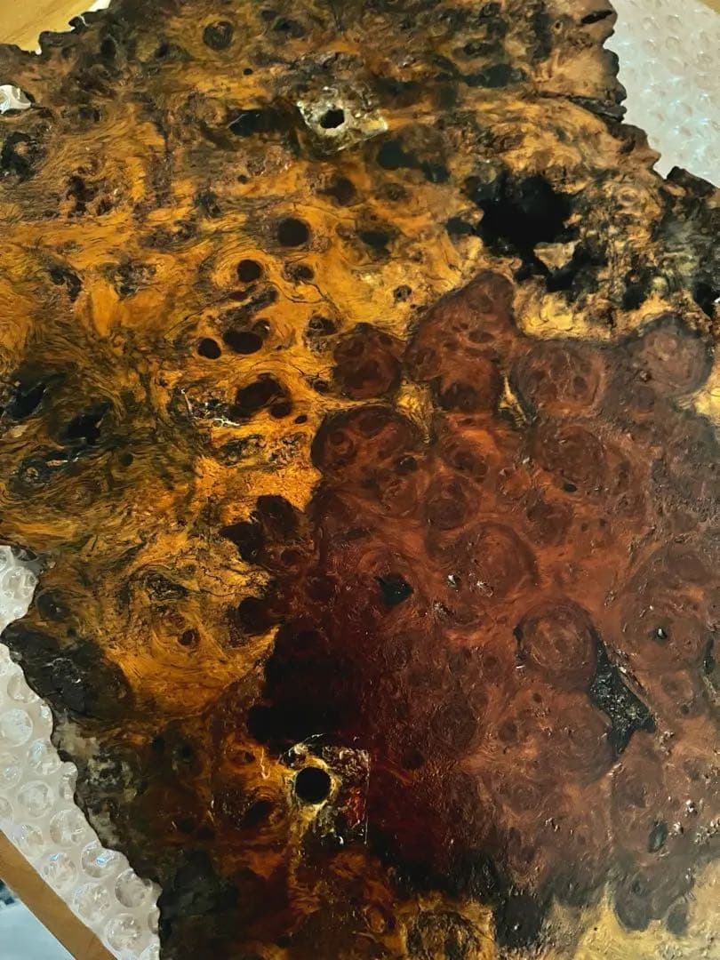 時代古木 花梨 瘤 花台 香台 盆栽台 平台 62㎝