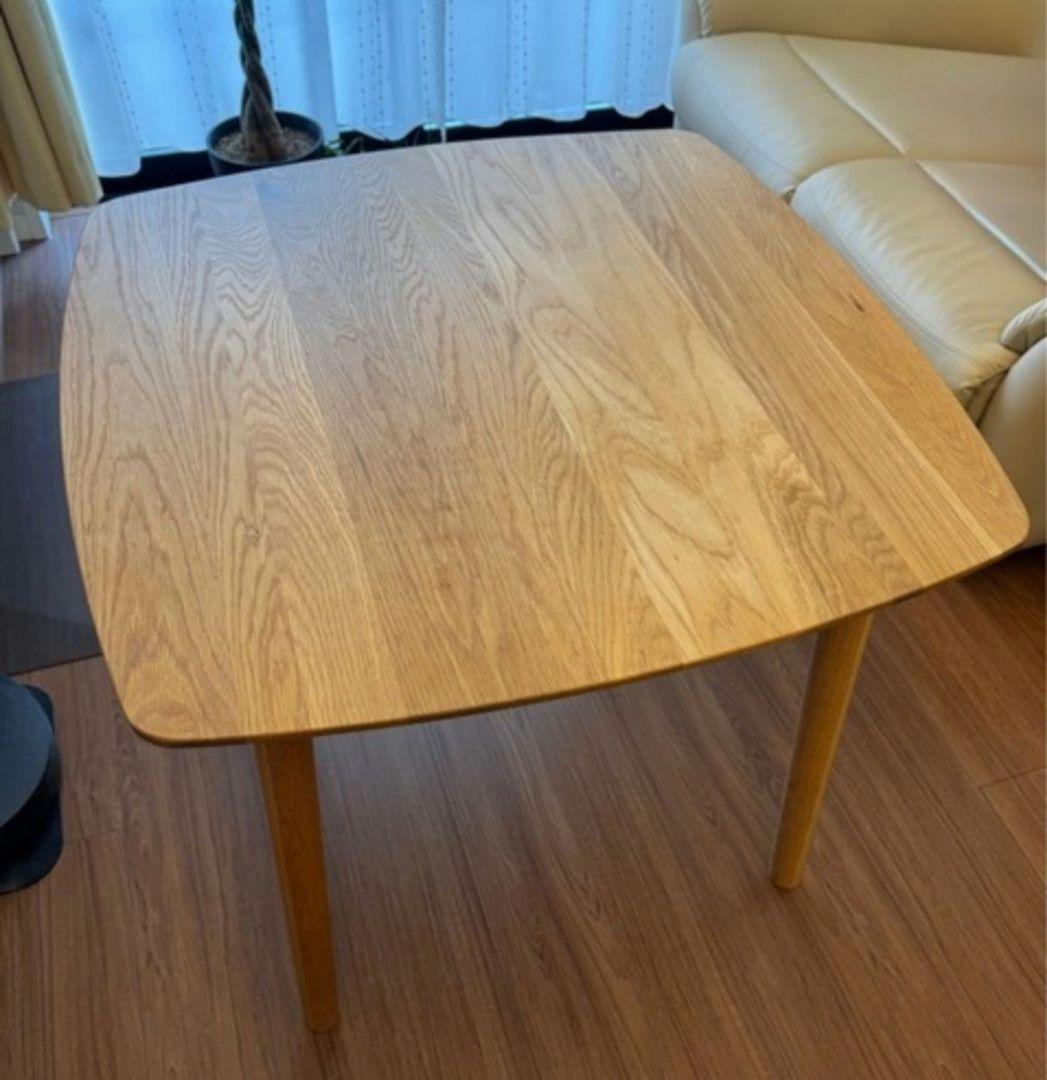 ​【関東エリア限定】unico ウニコ ソルクダイニングテーブル 80cm