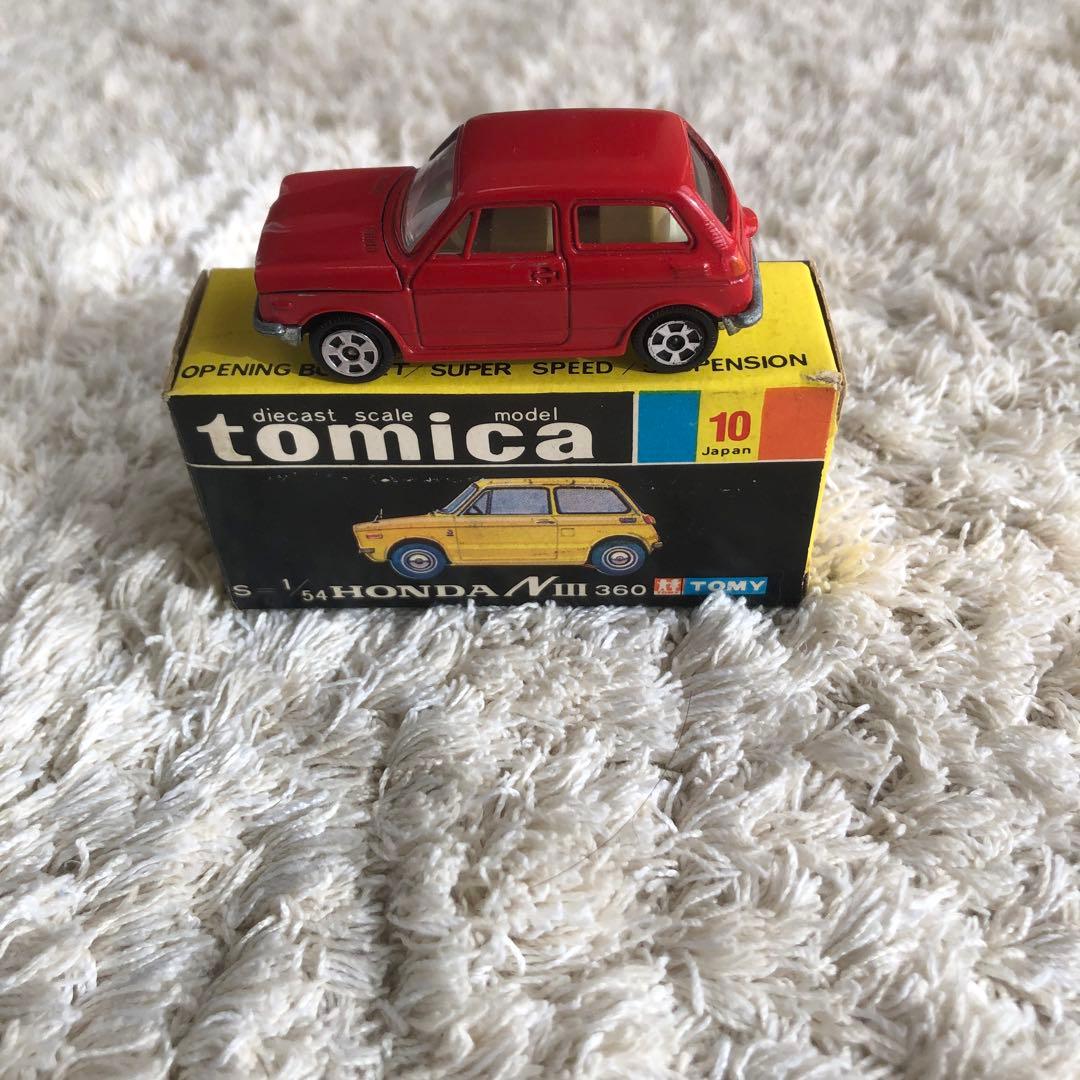 ホンコントミカ HONDA N III 360 赤 ミニカー