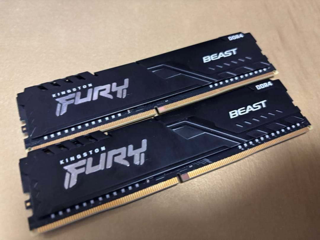 KINGSTON FURY BEAST DDR4 メモリー16GB(8GB×2)