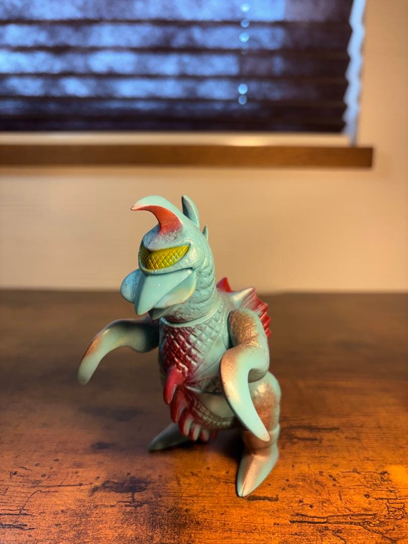 ブルマァク　ガイガン　当時物　ソフビ　ミドルサイズ　マルサン　ゴジラ　希少　怪獣