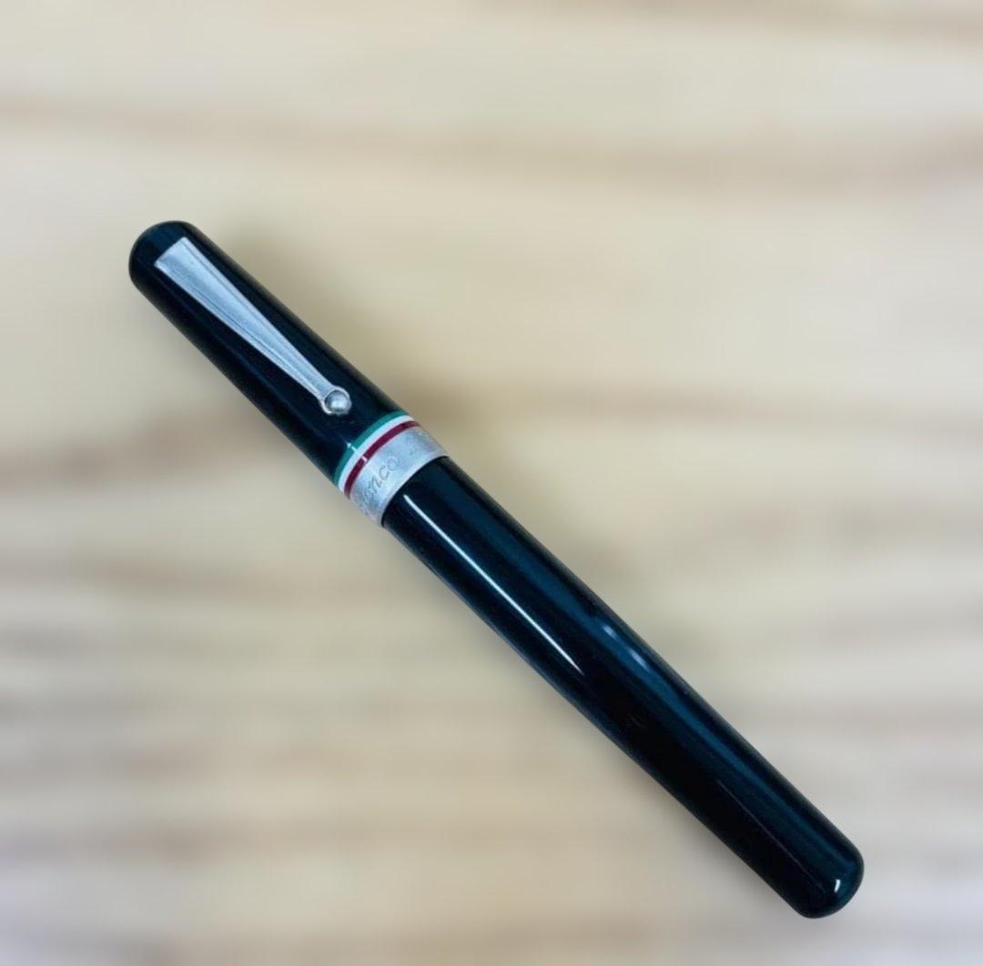 未使用＊DELTA×オロビアンコ コンパーニョ BLACK FP 黒 万年筆