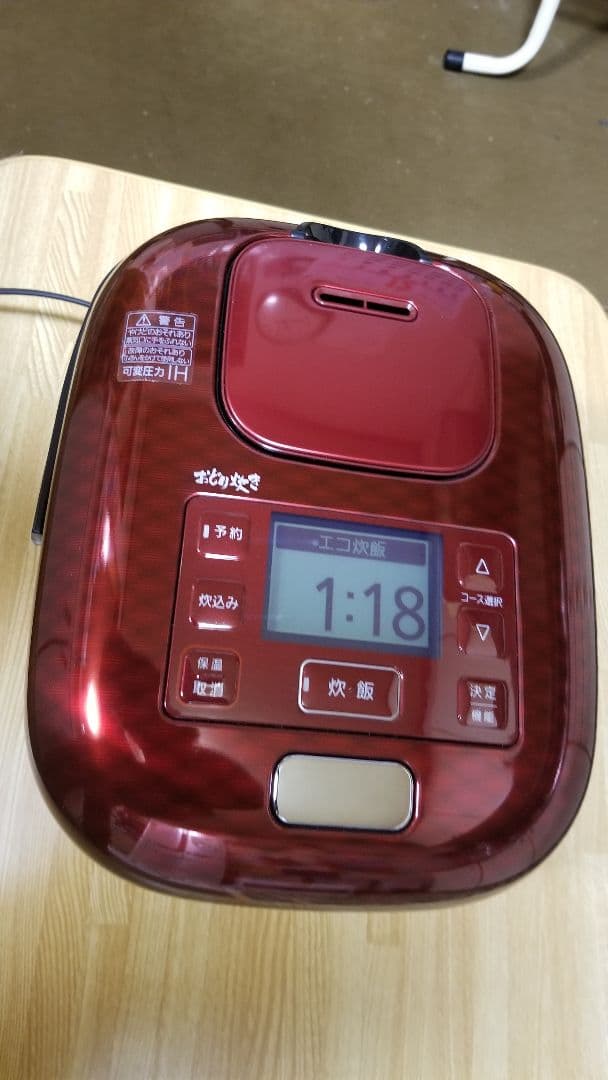 ☆2023年製☆美品☆パナソニック圧力IH炊飯器 バックライト液晶画面搭載
