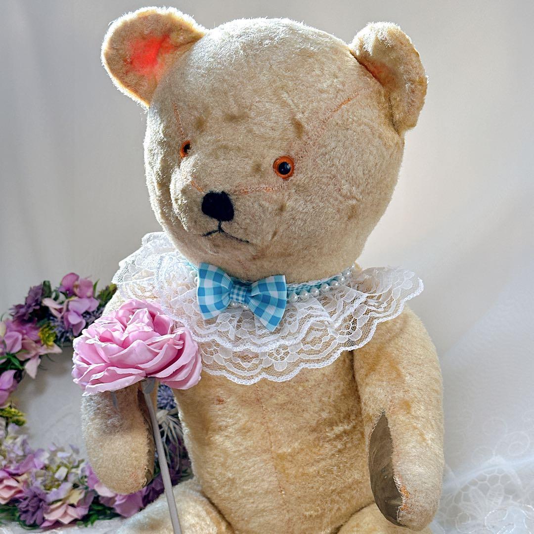 グラちゃん 様❤️BIG 58cm❤️ 珍しいイギリスアンティークベア　テディベア