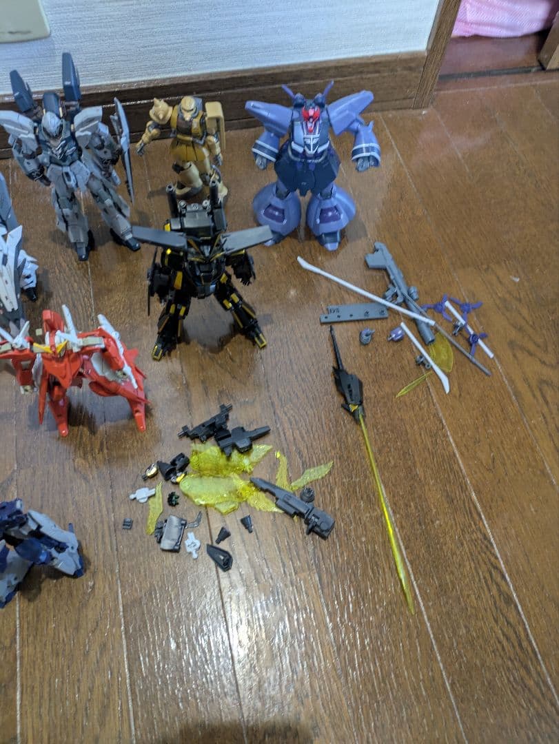 プラモデル ガンダム　ガンプラ　HG ビルド系　他ジャンク　武器　完成品