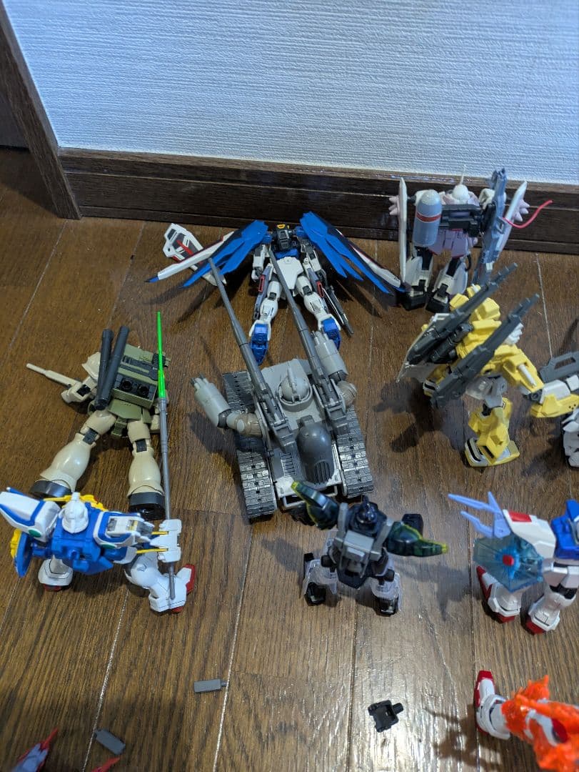 プラモデル ガンダム　ガンプラ　HG ビルド系　他ジャンク　武器　完成品
