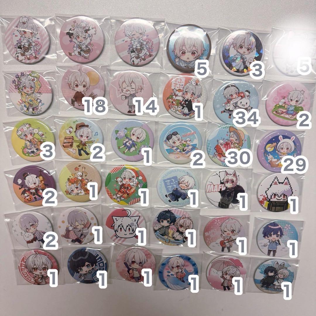 まふまふ 缶バッジ アクキー ペンライト