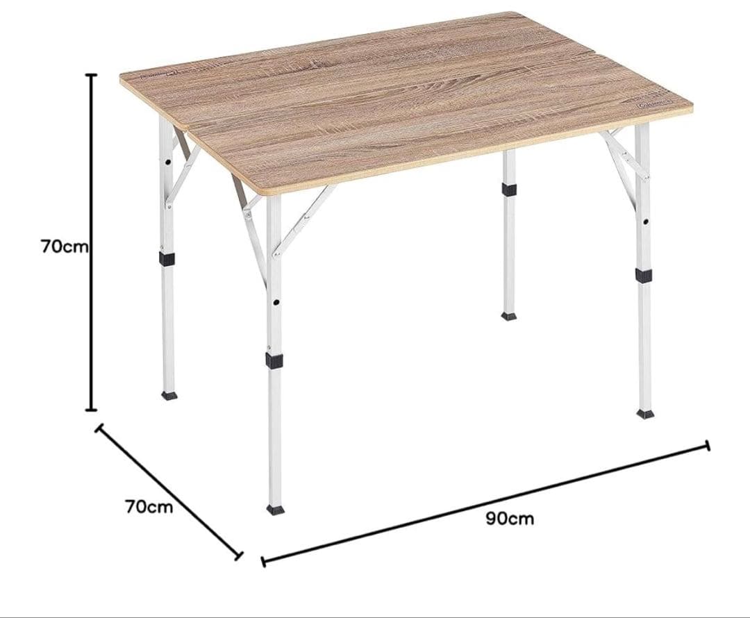 コールマンテーブル フォールディングリビングテーブル 90 収納袋付き