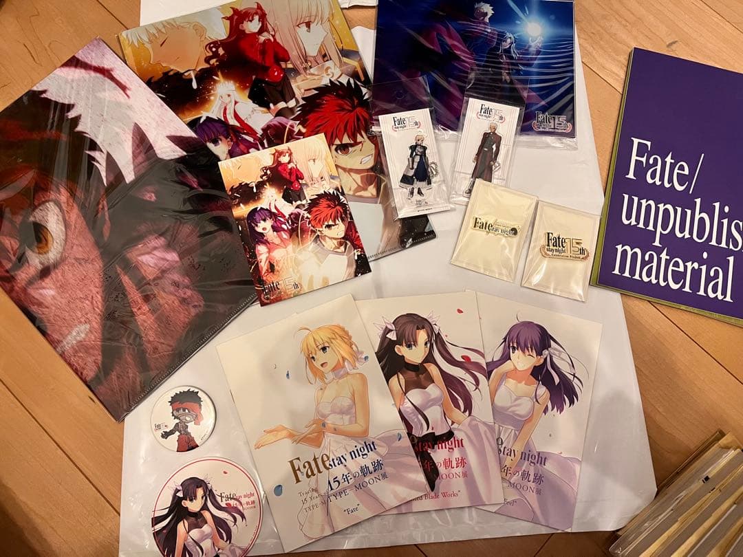 TYPE-MOON 15年の軌跡　グッズまとめ