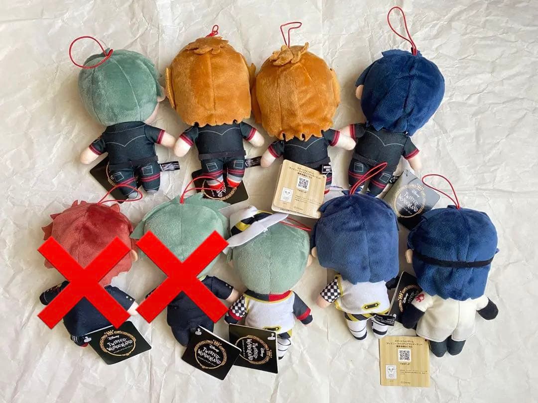 ツイステ　EXぬいぐるみ　ハーツラビュル寮　バラ売り専用ページ　まとめて要相談