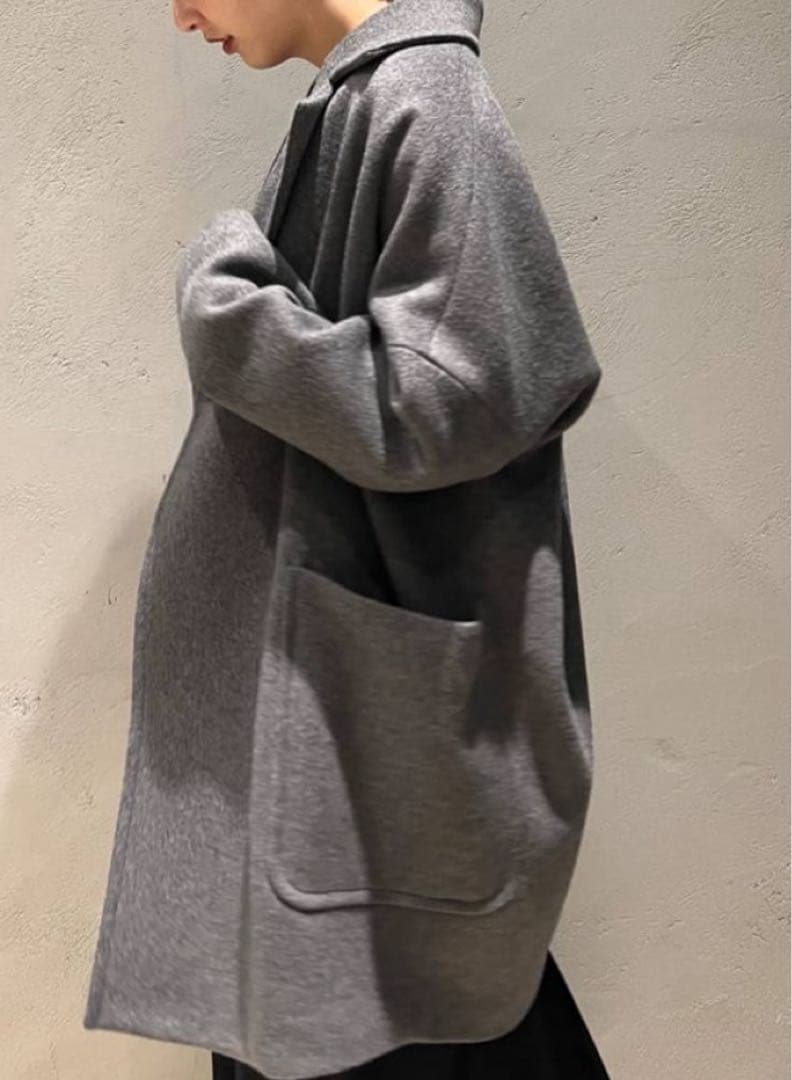 ✨極美品✨　Curensology グレー コクーンチェスターコート