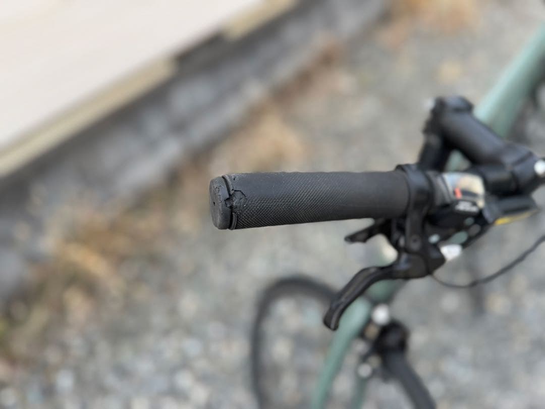 【おすすめセット価格！】TOKYO BIKE クロスバイク　カクタスグレー　緑