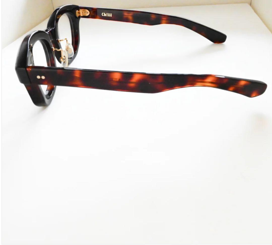 chiiiibag 新品未使用 メガネ 受注生産 ブラウン