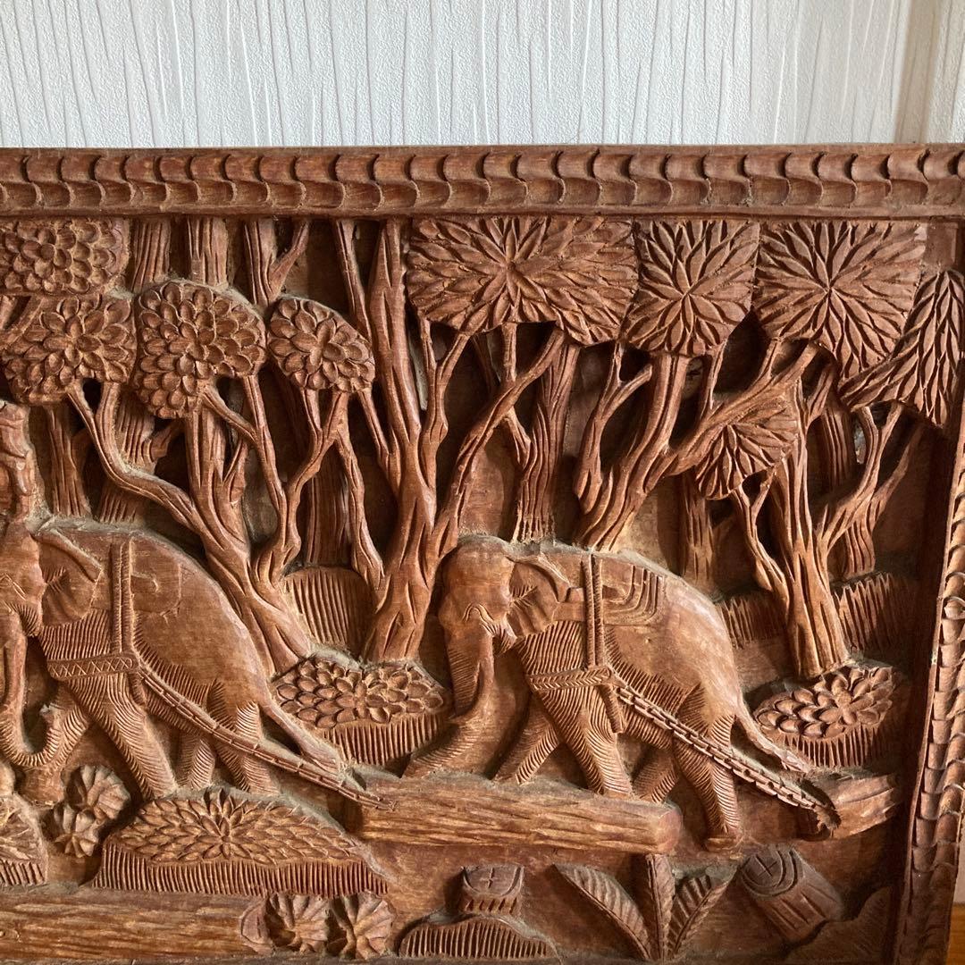 木彫り　彫刻　インテリア