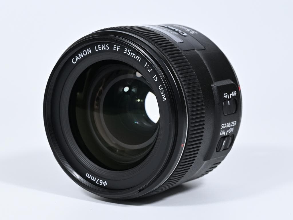 【超美品】 キヤノン　Canon EF 35mm F2 IS USM