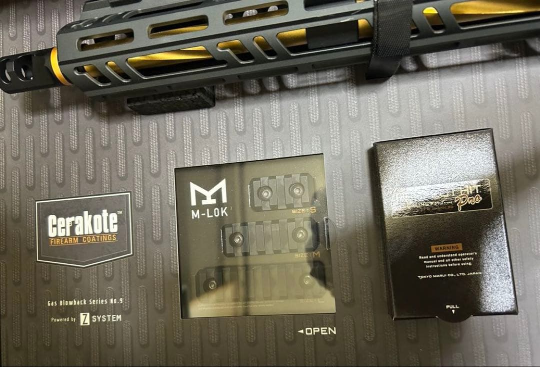 【最終お値下げ！】【極美品・法定初速内カスタム品】ガスガンMTR16