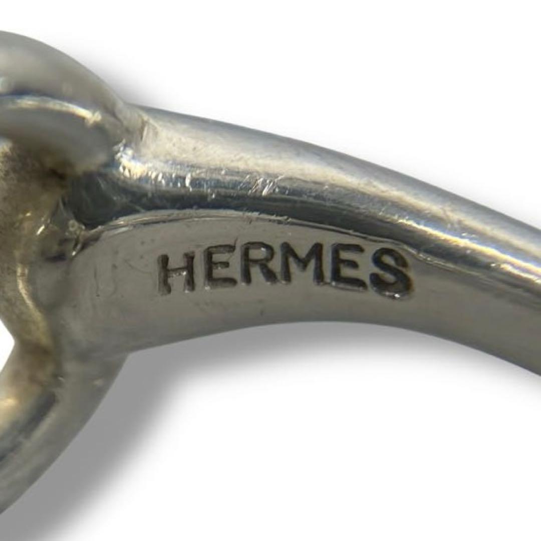 美品 HERMES エルメス ホースビット リング シルバー925 12号 希少