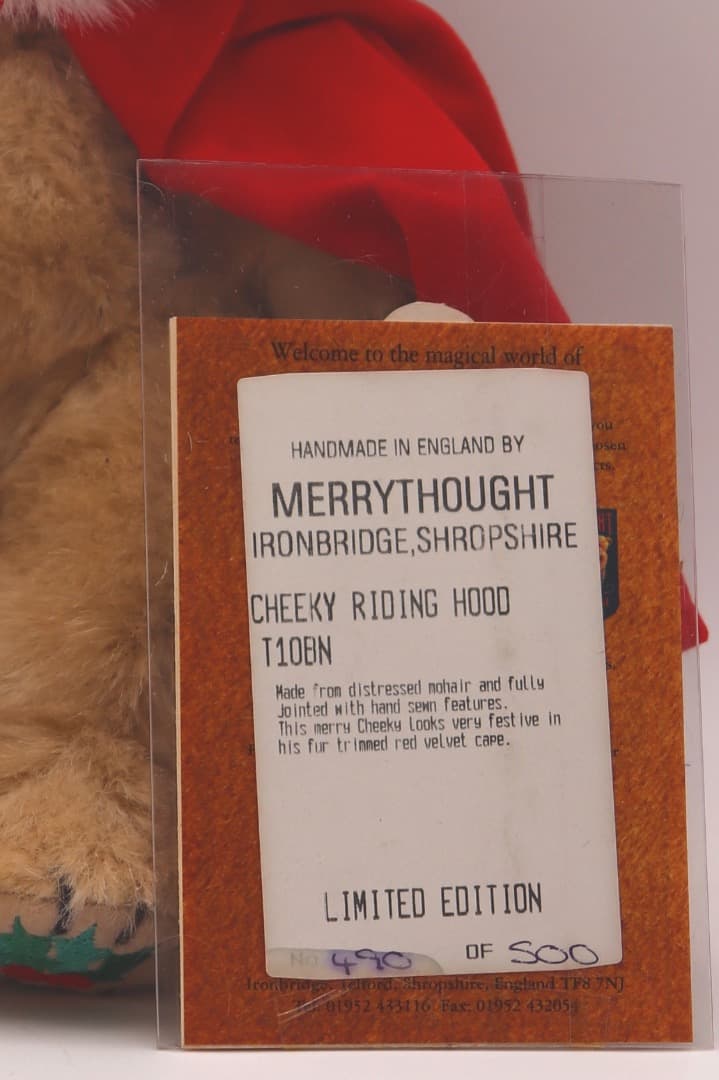 チーキー・ライディング・フッド 1999年度 両耳に鈴 赤マントのチーキー