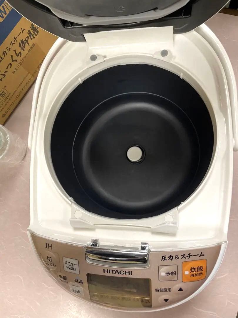 470 極美品❗️人気モデル❗️5.5合ふっくら御膳IHスチーム日立炊飯器5合