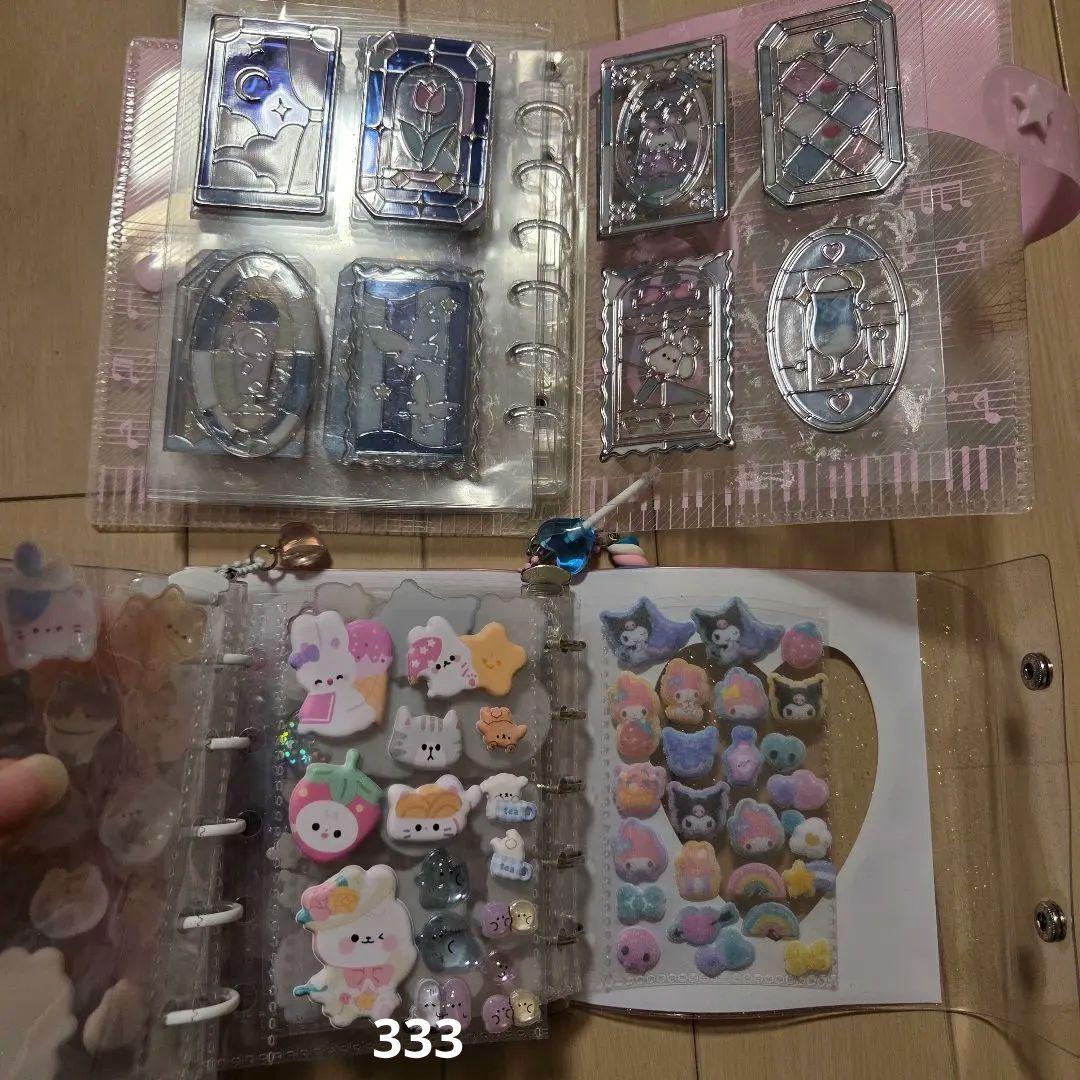 シール帳 完成品 3冊 まとめ売り