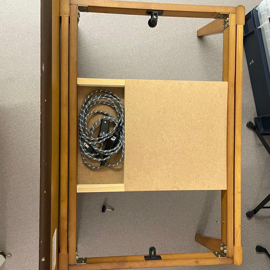 【送料込み・動作確認済】ヤマソロ　木製こたつテーブル　布団セット　ブラウン