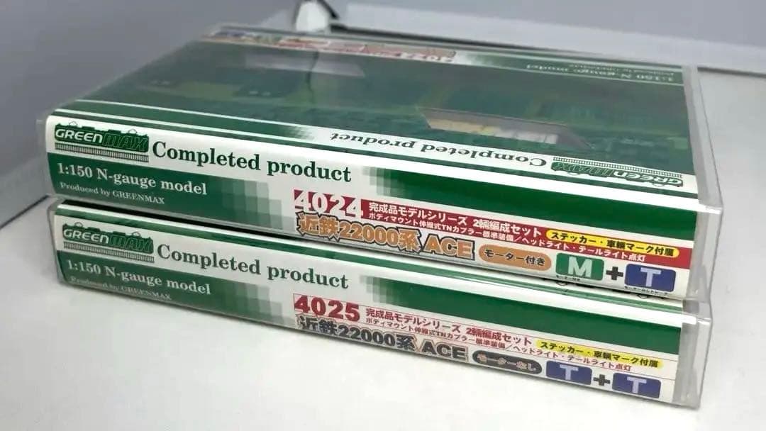 近鉄22000系 ACE Nゲージ 2輌編成セット＋増結2輌セット