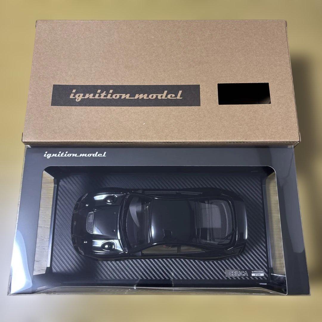 イグニッションモデル1/18 トヨタセリカGT-FOUR(ST205) ブラック