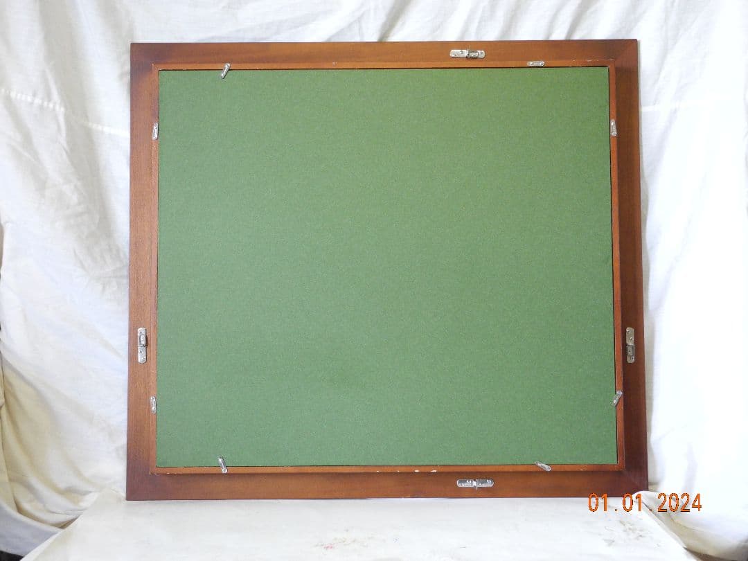 油絵安曇野風景