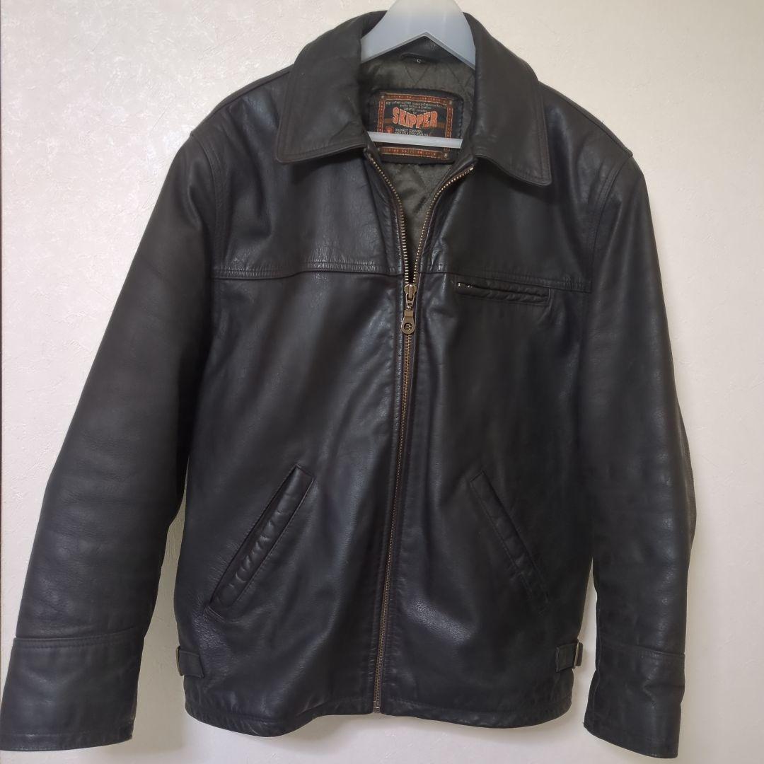 レザーシングルライダースジャケット