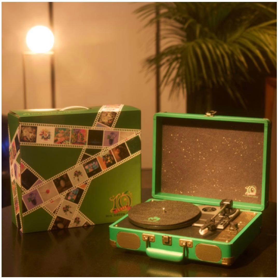 新品未開封　ミセス　レコードプレーヤー　ミセスグリーンアップル