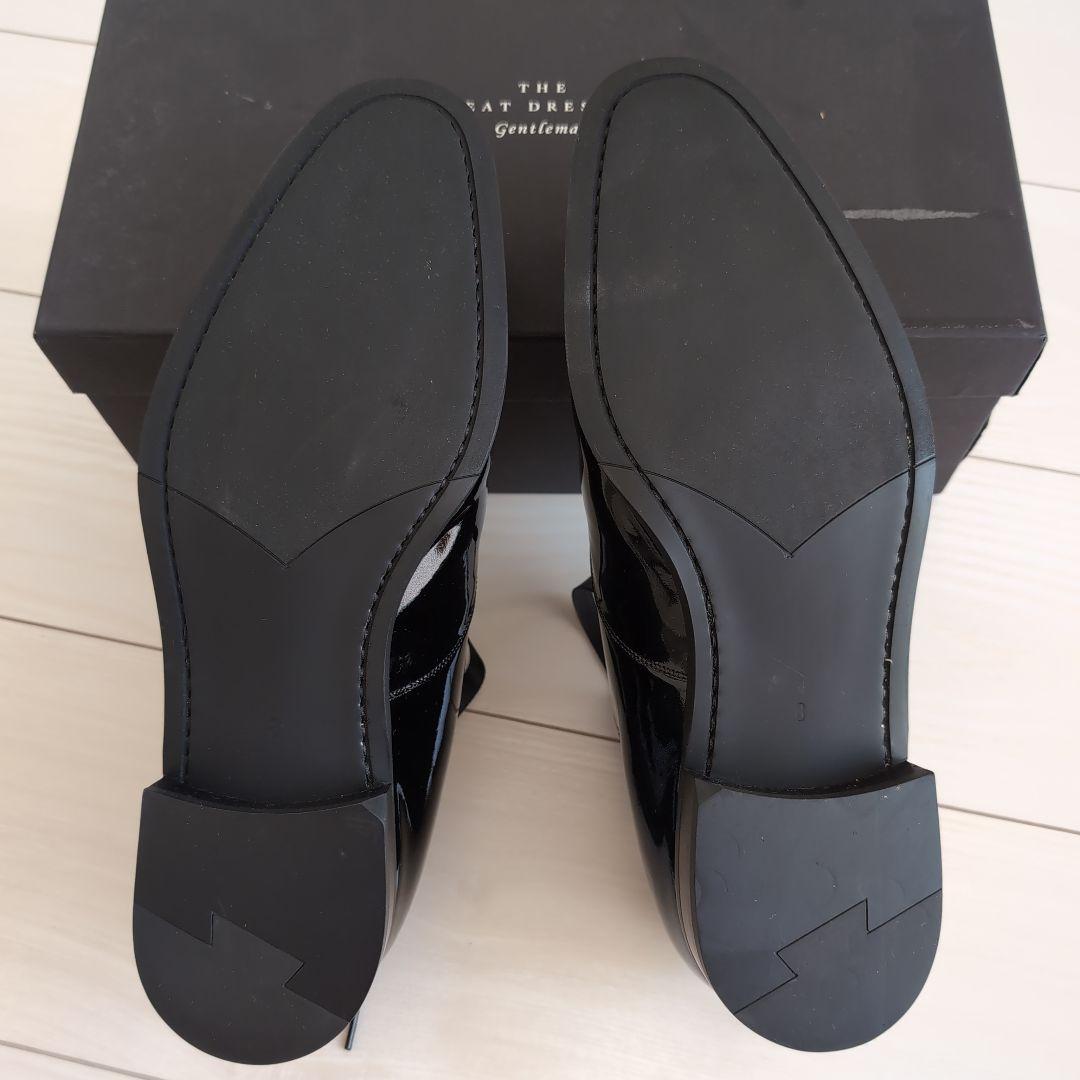 THE TREAT DRESSING エナメルシューズ ブラック サイズ8