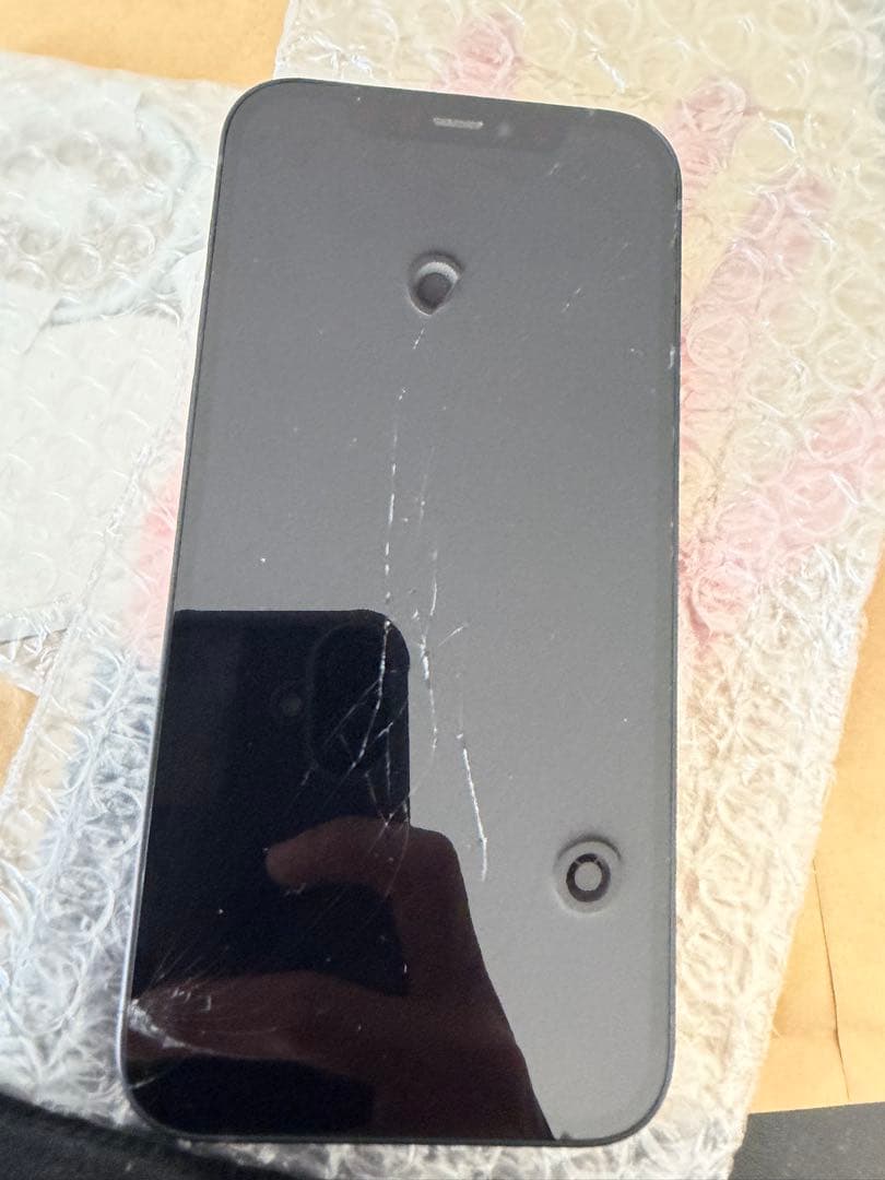 iPhone12 ジャンク品　画面破損　スマートフォン本体