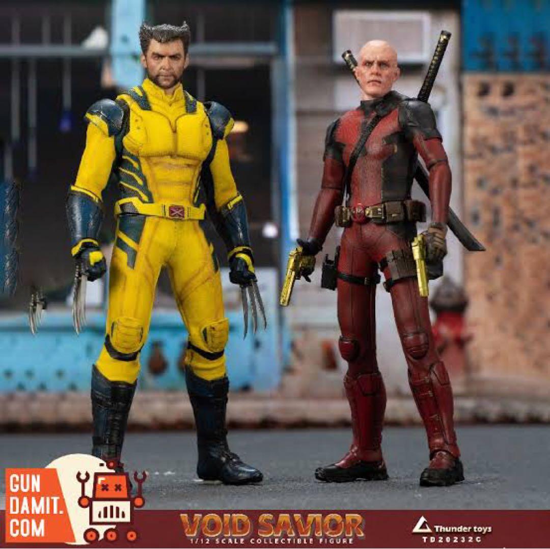 【限定】デッドプール風フィギュア1/12 Thunder Toys