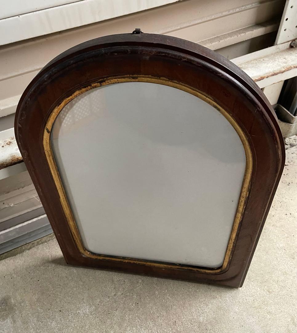 ビンテージ/イタリア製/ウッドフレーム/額縁/金縁/壁掛け/店舗什器