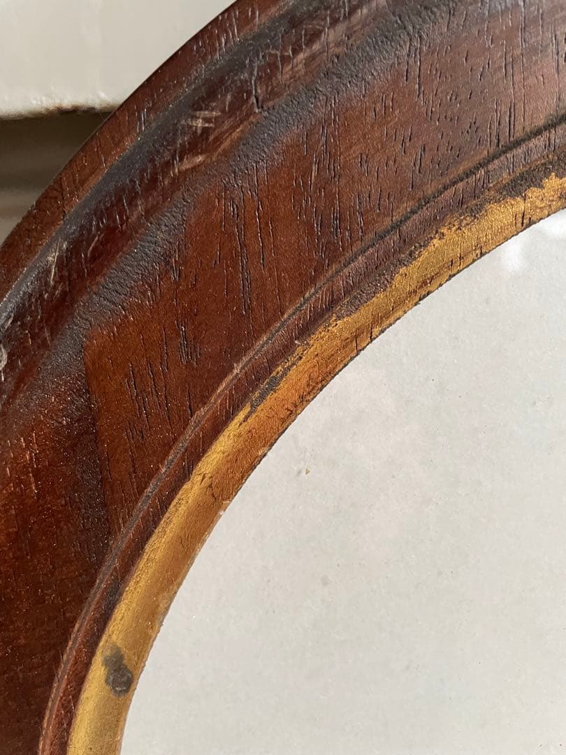 ビンテージ/イタリア製/ウッドフレーム/額縁/金縁/壁掛け/店舗什器