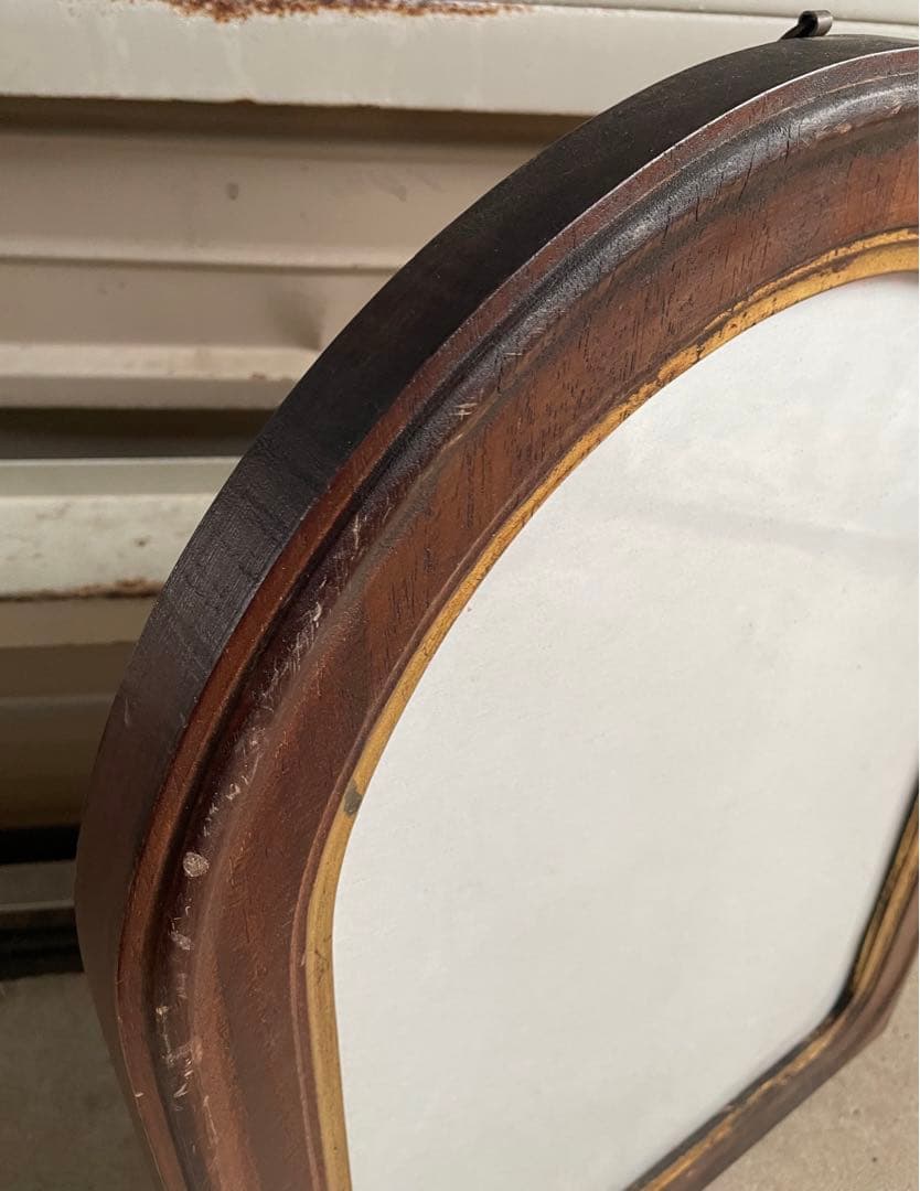 ビンテージ/イタリア製/ウッドフレーム/額縁/金縁/壁掛け/店舗什器