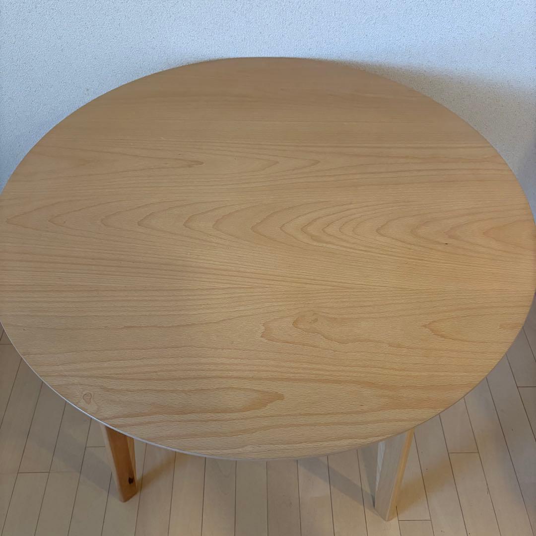 ヤマソロ ダイニングテーブル 丸テーブル 直径90cm