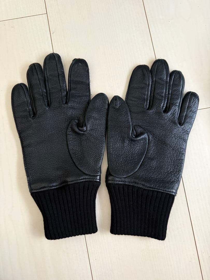 極美品　マルジェラ　ラムレザー グローブ　手袋 黒