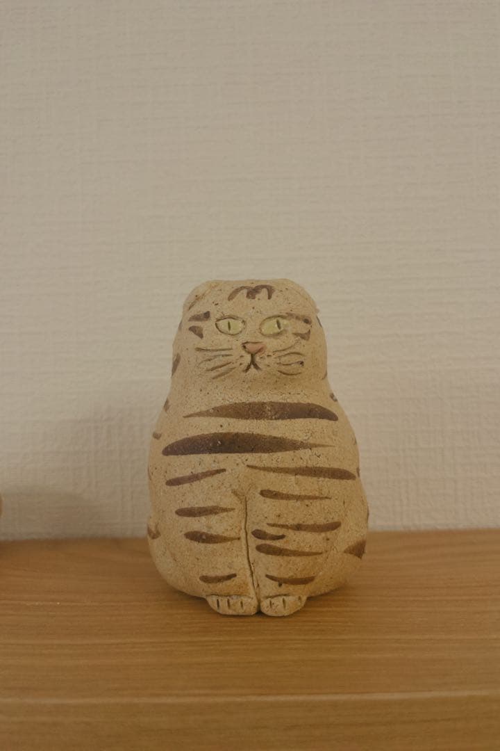 幸生窯 猫3匹 置物