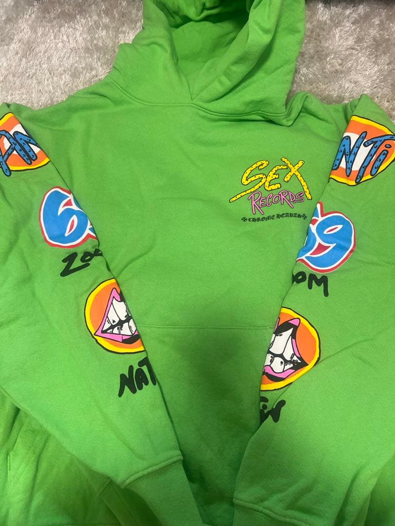 Chrome Heartsパーカー　Lサイズ