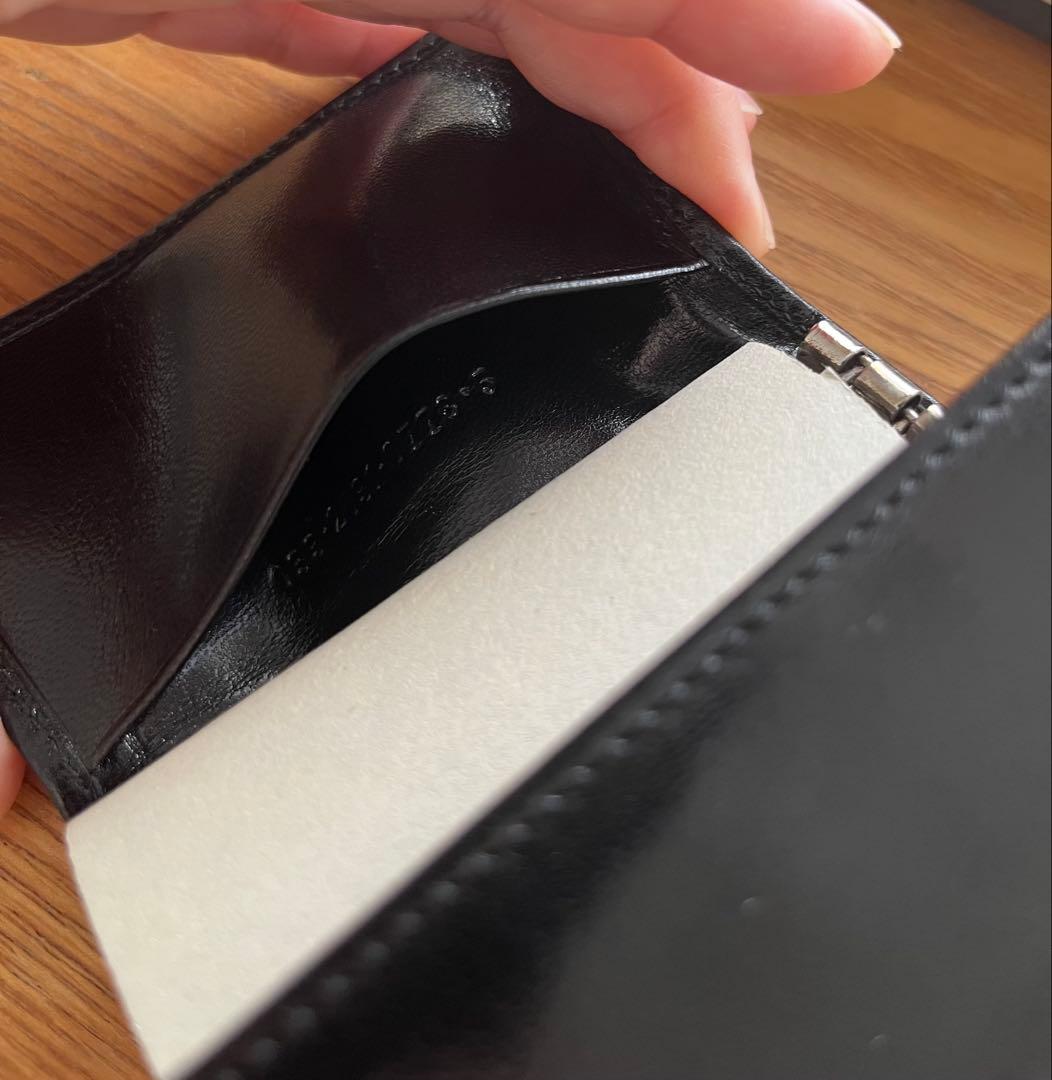 【未使用】GUCCI グッチ　キーケース　レザー　ブラック　箱付き