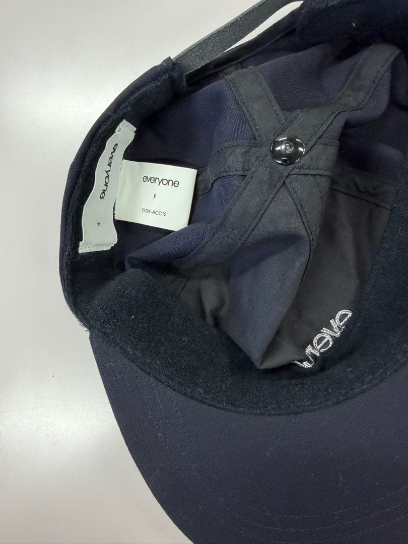 everyone tropical wool cap NAVY 新品未使用