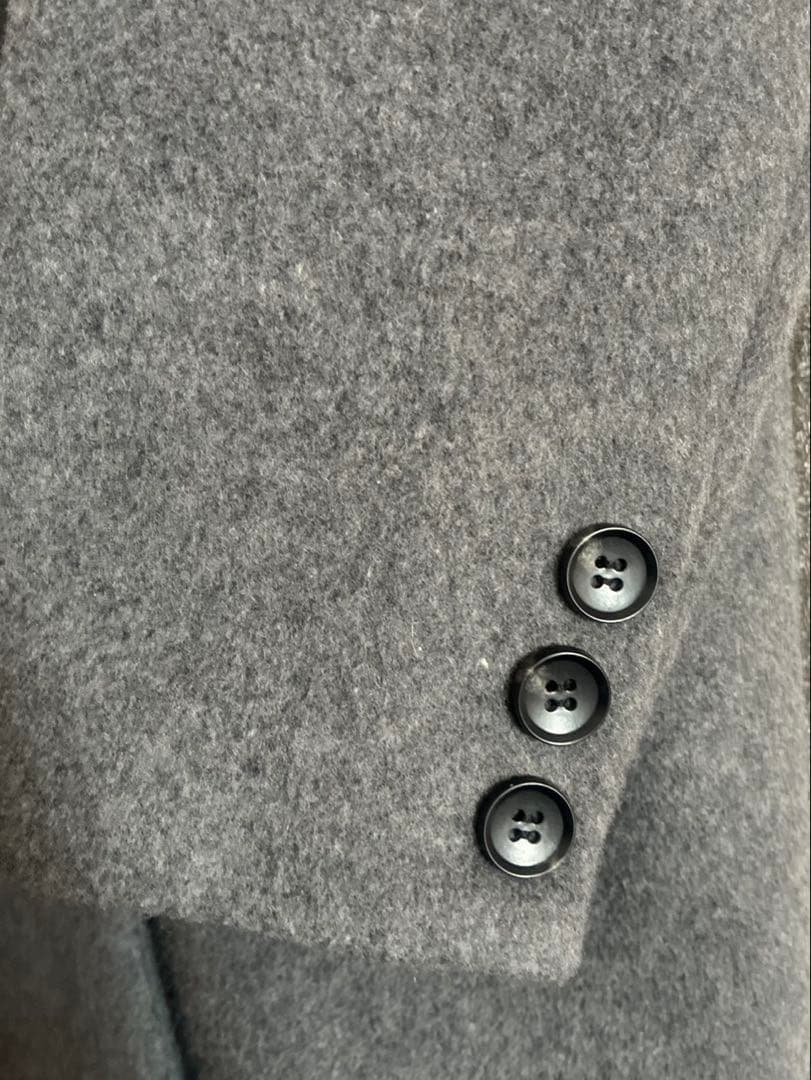 【最終価格】 josemoon ジョゼムーン グレー ダブルブレストコート