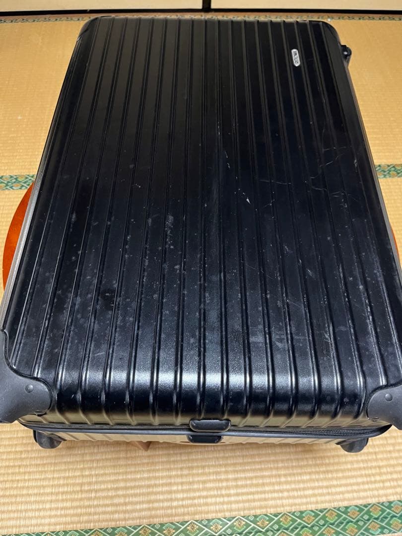 【美品希少】RIMOWAリモワ サルサ黒 82L 2輪 TSAロック 廃盤モデル