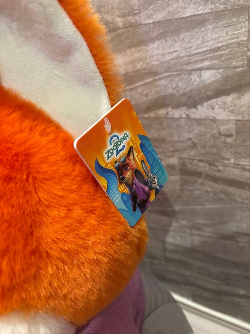 ズートピア2 ジュディ ニック ぬいぐるみ　コストコ　ブランケット付き